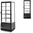ARKTIC Refrigeration site 4 shelves 98L LED - black