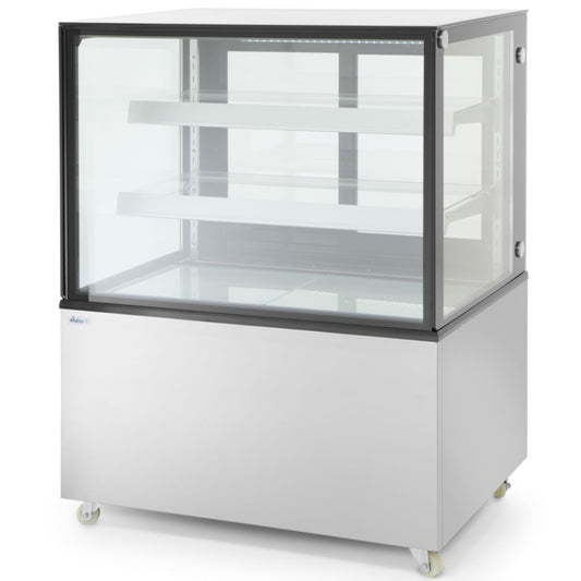 ARKTIC Refrigerated glass display cabinet, 2 shelves, 300 l, 480 W