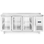3-door radiator table with working table 180cm - Hendi 233436