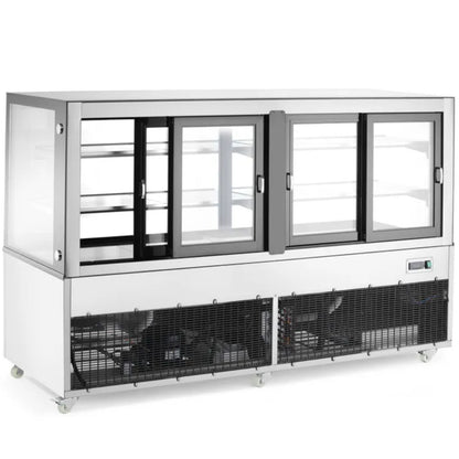 ARKTIC Refrigerated display cabinet 2 shelves 610 l 500 W 1824x677x1230 mm – image 4