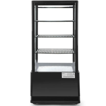 ARKTIC Refrigerated Windows glazed adjustable 78L 3 shelves black ARTIC Hendi 233658 – image 2