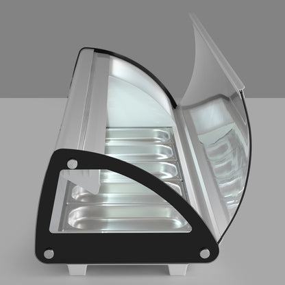 ARKTIC Refrigeration site for sushi 5x GN 1/3 ARCHTIC Hendi 233757 – image 3