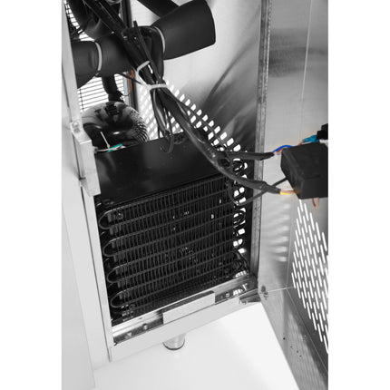 ARKTIC Refrigeration table with 4 drawers and side unit stainless Profi Line 280 l – image 9