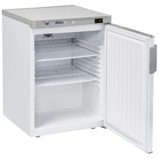 ARKTIC Energy-saving under-counter steel refrigerated cabinet 0-8C 200 l 124 W Budget Line - Hendi 236000