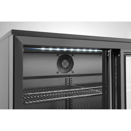 ARKTIC Bar refrigerator with 3 sliding doors LED 308 l 160 W 135x52x87 cm – image 4