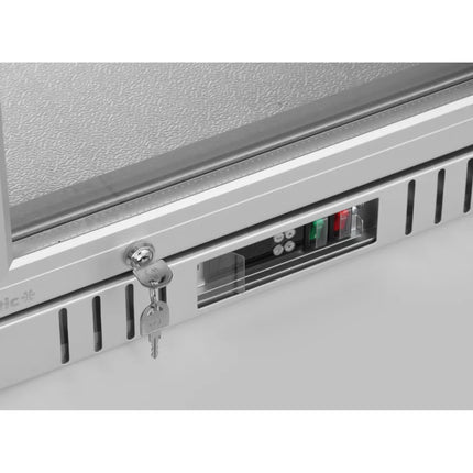 ARKTIC Undercounter bar fridge, 1-door, LED, 75 l, 120 W, 53x50x84 cm - silver – image 4