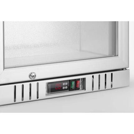 ARKTIC Undercounter bar fridge, 1-door, LED, 75 l, 120 W, 53x50x84 cm - silver – image 5