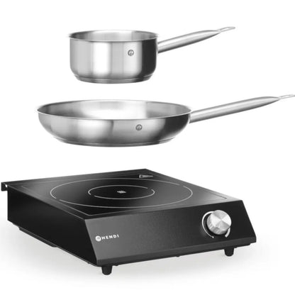 Hendi Cooking set portable induction cooker saucepan frying pan 3500 W – image 10