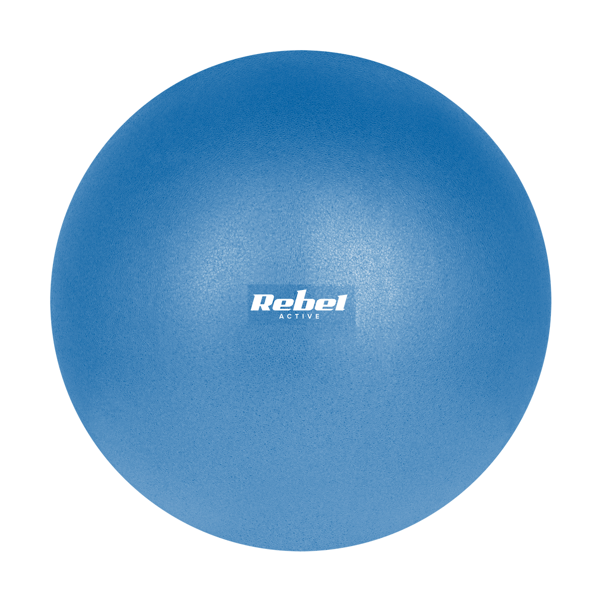 25 cm Mini Exercise Ball for Pilates and Rehabilitation, Blue, REBEL ACTIVE - Carlat