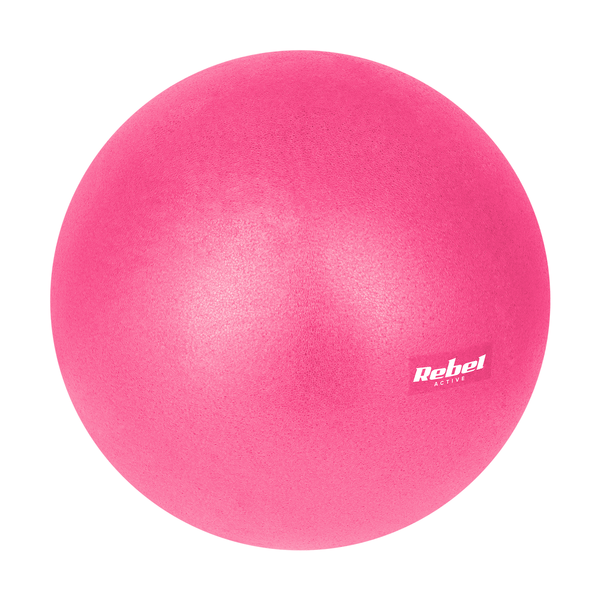 25 cm Mini Exercise Ball for Pilates and Rehabilitation, Pink, REBEL ACTIVE - Carlat