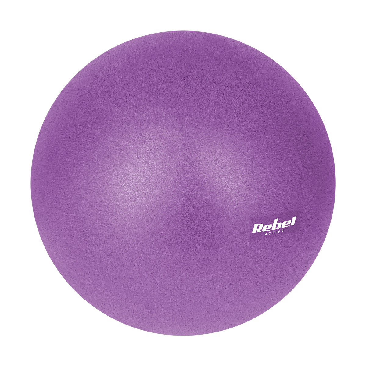 25 cm Mini-Gymnastikball für Pilates und Rehabilitation, Lila, REBEL ACTIVE