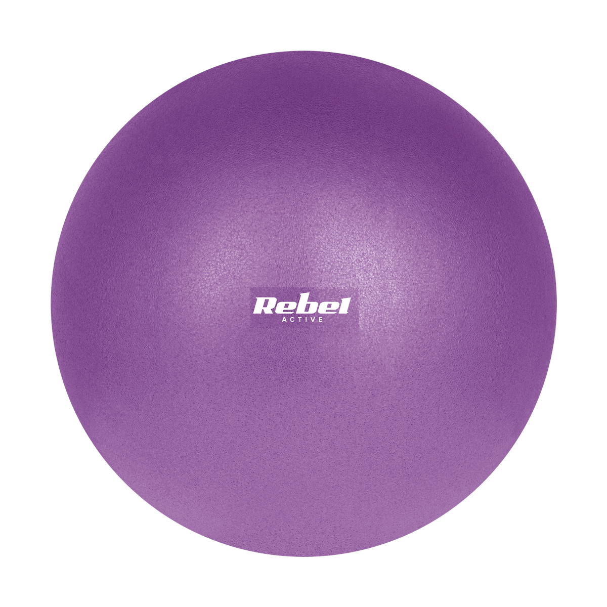 25 cm Mini-Gymnastikball für Pilates und Rehabilitation, Lila, REBEL ACTIVE