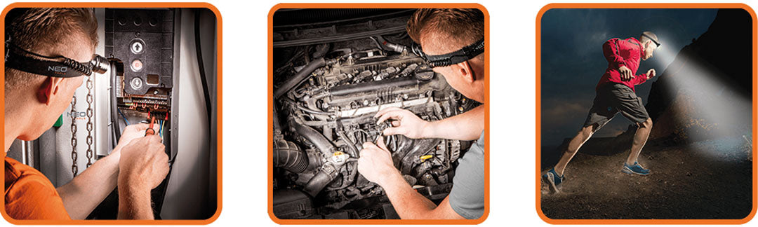 250 lm Battery-Powered Headlamp, Zoom, CREE XPE, 3 x AAA - Carlat