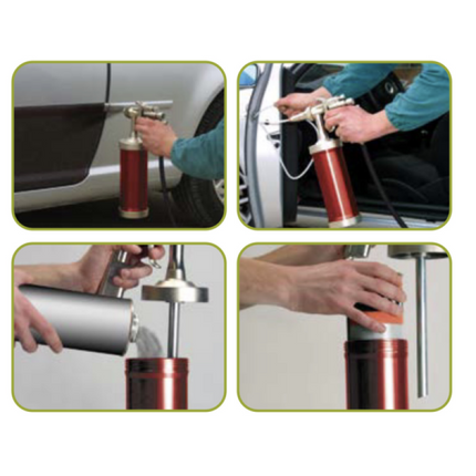 Professional NHOU® Spray Gun with Internal Container – For Viscous Materials