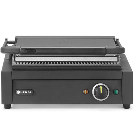 Hendi Electric contact grill with grooved plate 340x235 mm 2200 W – image 2