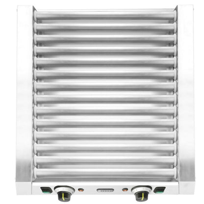 Hendi Roller grill heater for hot dogs, two-zone, 14 rolls, 45 cm, 1230 W – image 3
