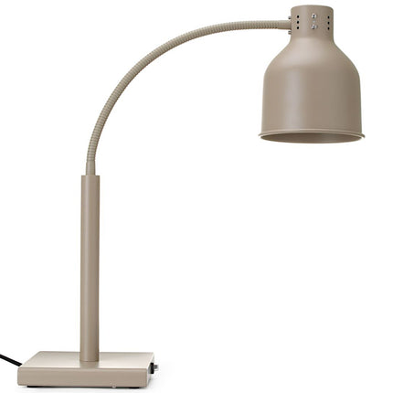 Hendi Flexible table heating lamp for heating food, 250 W - beige