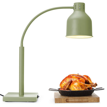 Hendi Flexible table heating lamp for heating food, 250 W - green – image 3