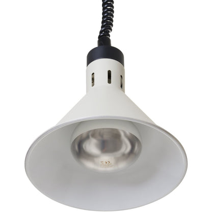 Hendi Pendant conical food warming lamp. 275 mm 250 W - white – image 4