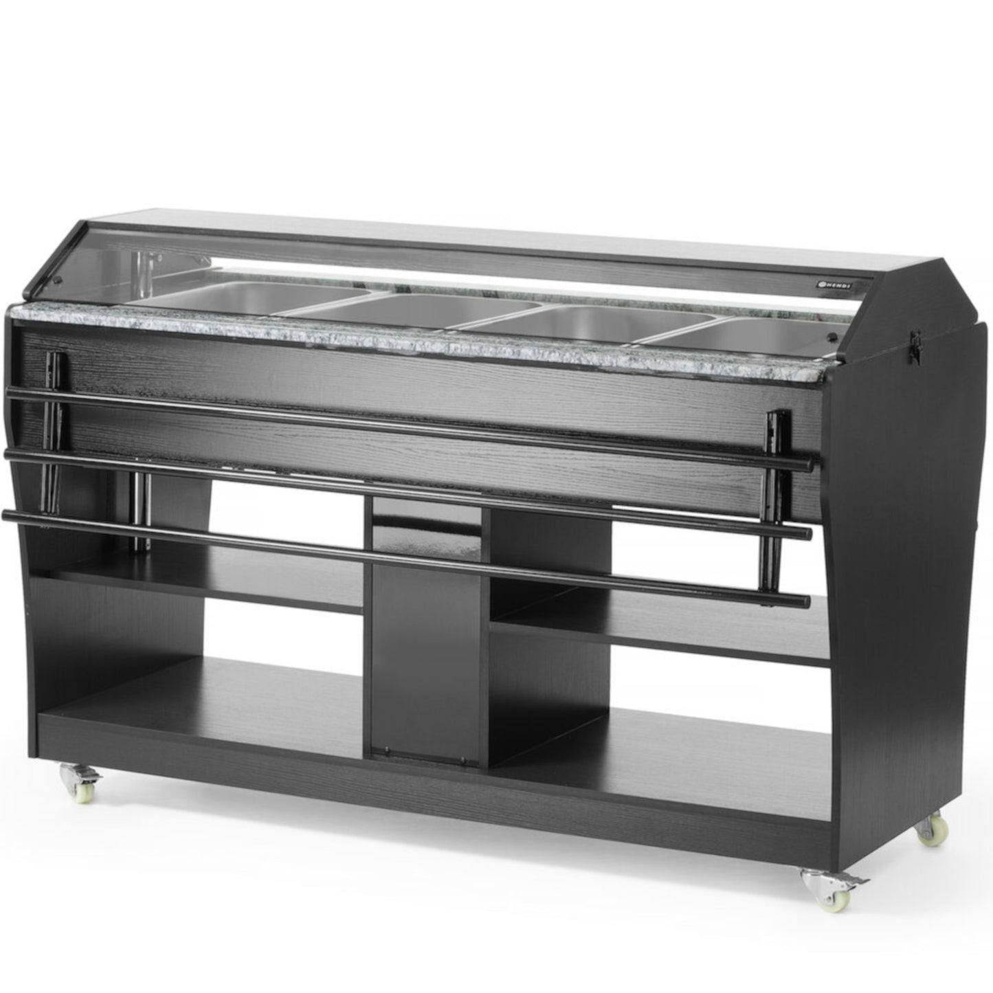 ARKTIC Heating bain-marie buffet for food with lighting roof, 4 GN 1/1 containers 30-90C 2000 – image 2
