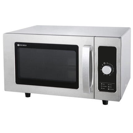 Professional microwave oven with a 1000W timer 25L