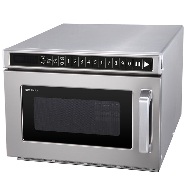 Hendi Professional microwave 100 USB 3000 W 18L programs