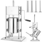 Filler filling machine for sausage vertical stainless steel Profi Line 10L - Hendi 282151