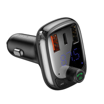 2in1 Bluetooth transmitter + charger for S-13 Overseas Edition car, black - Carlat