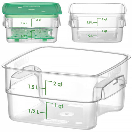 CAMBRO CamSquares Fresh Pro food container 1.9 l 191x191x98 mm