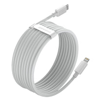 2x Simple Wisdom iPhone Lightning cable - USB-C 20W 1.5 m - white - Carlat