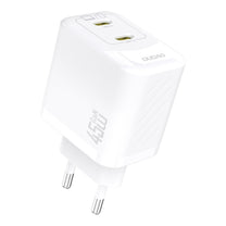 2xUSB-C GaN PD 45W mains charger - white - Carlat