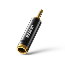 3.5mm audio adapter (male) for 6.35mm mini jack (female) gray - Carlat