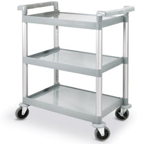 3-chamber plastic trolley up to 150Kg - Hendi 810200 - Carlat