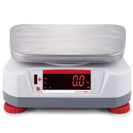 Weight VALOR 4000 with waterproof kitchen legalization IP68 LED 15Kg / 5g - OHAUS V41PWE15T-M