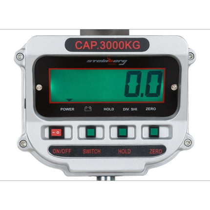Load hook scale up to 3 Tons - LCD