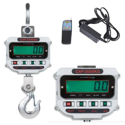 Load hook scale up to 3 Tons - LCD