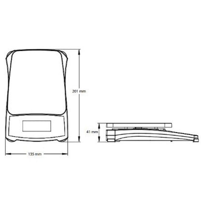 OHAUS Technical weight of the education exacting on batteries COMPASS CX 620g / 0.1g – image 11