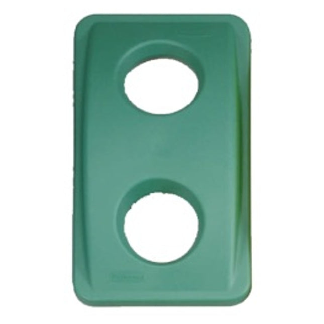 Cover for container Rubbermaid SLIM JIM green reg