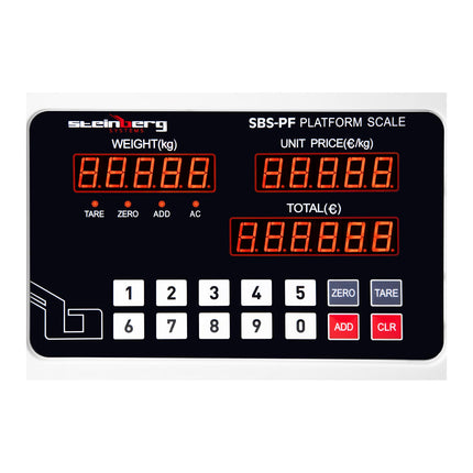 Storage platform scale SBS-PF-100A1 LED up to 100kg