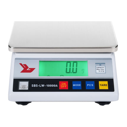 Accurate precision weight SBS-LW-10000A LCD with 0.1g to 10kg