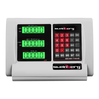 Steinberg Systems Weight storage platform wireless internet SBS-BW-1T LCD up to 1 Tons – image 4