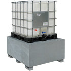 MEVA IBC Pallet Polarized tub MAUZER 1000L - galvanized