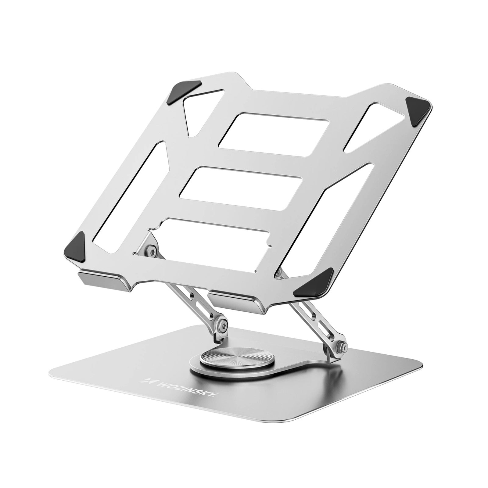 360 rotational cooling stand for laptop tablet - silver - Carlat