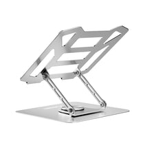 360 rotational cooling stand for laptop tablet - silver - Carlat