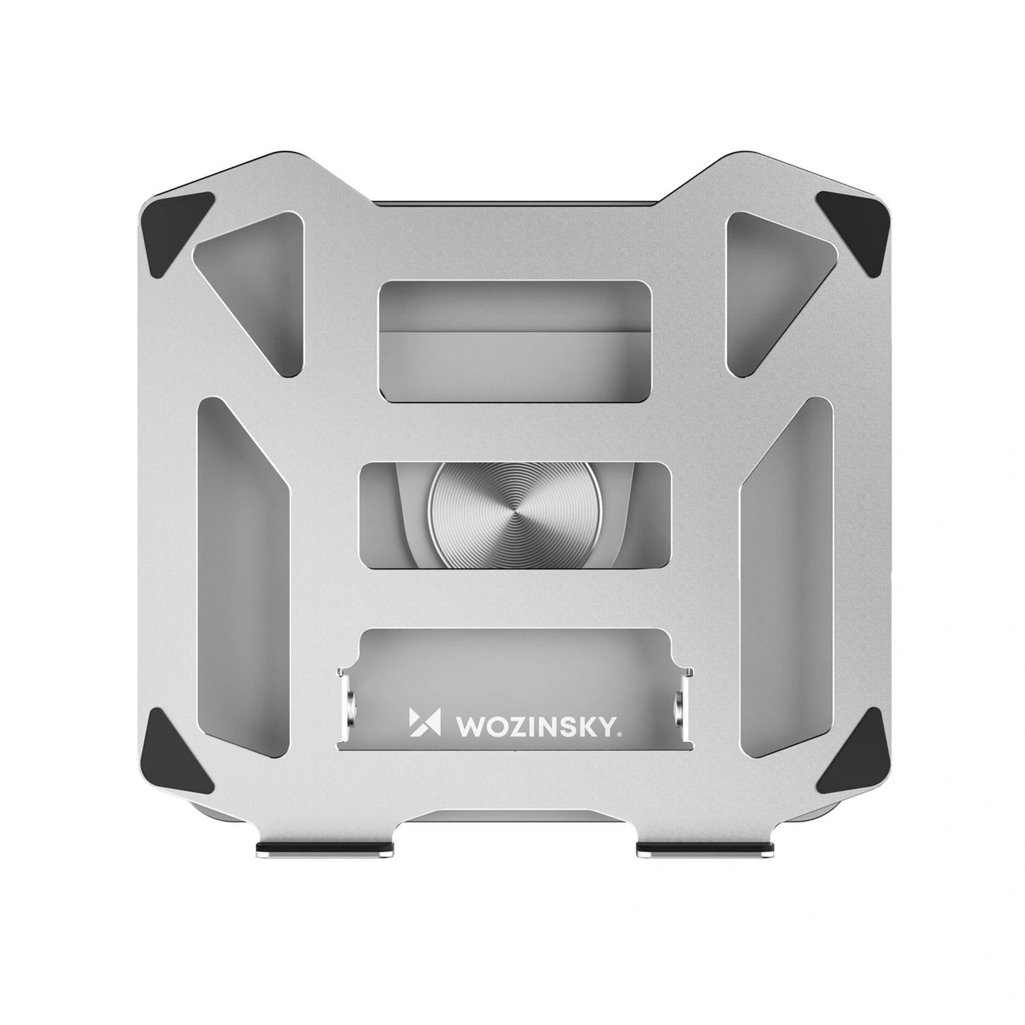 360 rotational cooling stand for laptop tablet - silver - Carlat