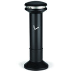 Outside black ashtray with 15L container