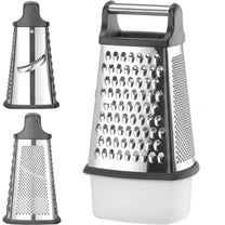 4-sided kitchen grater with container 158 x 130 x 310 mm - Carlat