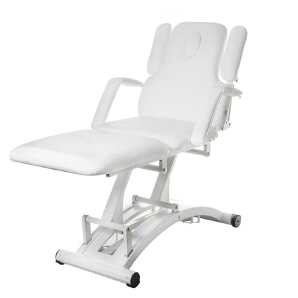 Bed massage table for massage controlled by DIVINE White