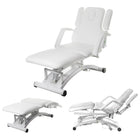 Bed massage table for massage controlled by DIVINE White