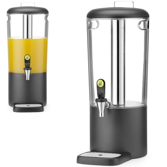 Hendi Cooling dispenser for juices and drinks UNIQ 8 l - black